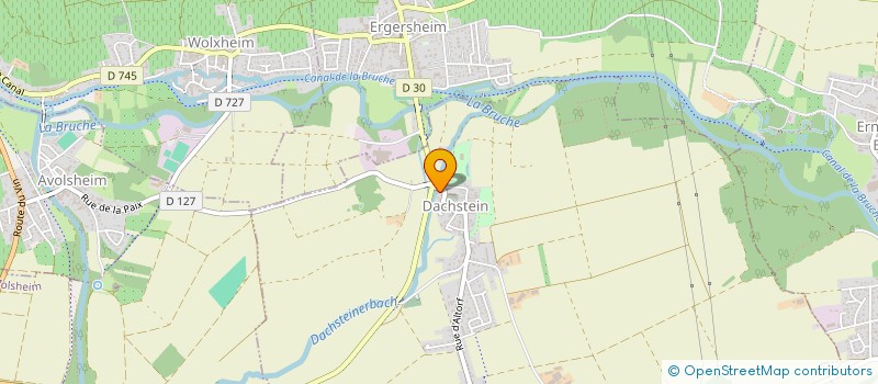 localisation de l'entreprise SCI DOMAINE DE LA MOSSIG  DACHSTEIN