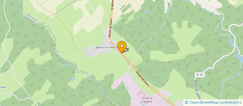 localisation de l'entreprise SCI DOMAINE DE LA ROCHE EN BRENIL  LA ROCHE-EN-BRENIL