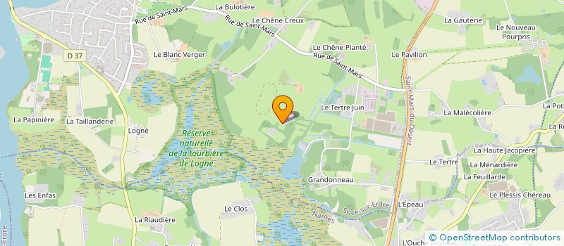 localisation de l'entreprise SCI DOMAINE DE LAUNAY  SUCE-SUR-ERDRE