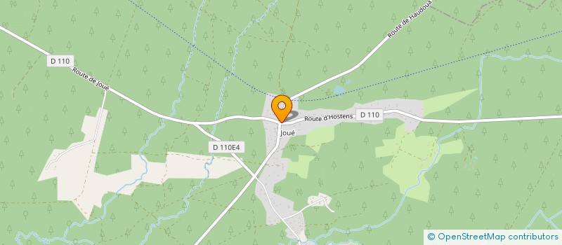 localisation de l'entreprise SCI DOMAINE DE MARIA  BELIN-BELIET