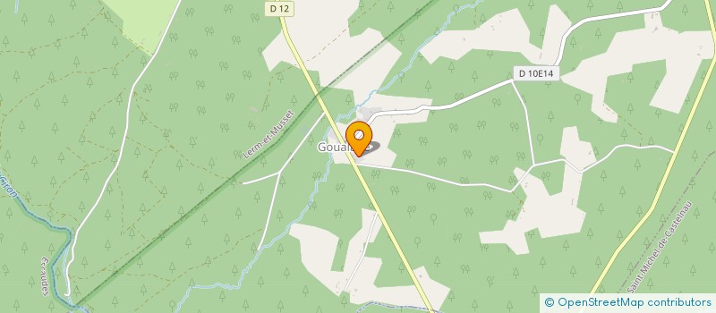 localisation de l'entreprise SCI DOMAINE DE PAILLAUGUE  LUCMAU