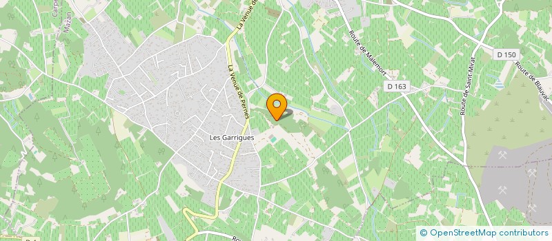 localisation de l'entreprise SCI DOMAINE DE PIERRAN  MAZAN