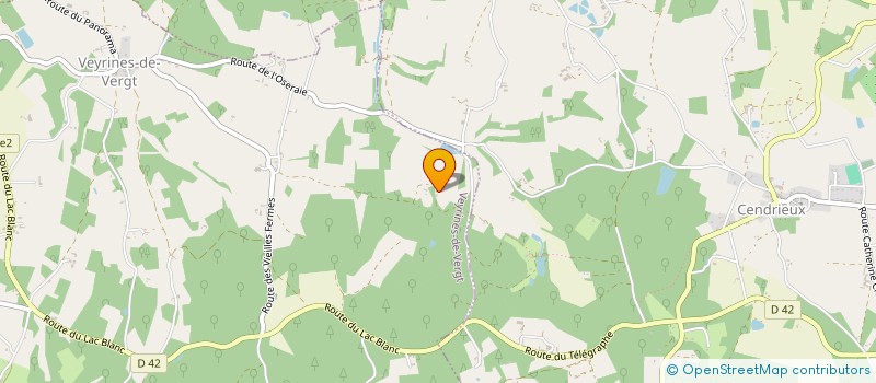 localisation de l'entreprise SCI DOMAINE DE POTOFAYOL  LACROPTE