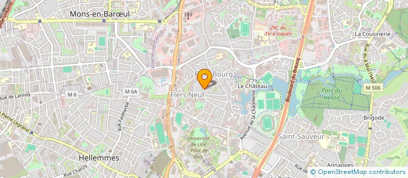 localisation de l'entreprise SCI DOMAINE DE PROUPO à VILLENEUVE-D'ASCQ