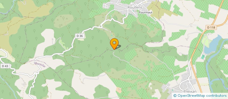 localisation de l'entreprise SCI DOMAINE DE SAINT ANDRIEU  LADERN-SUR-LAUQUET