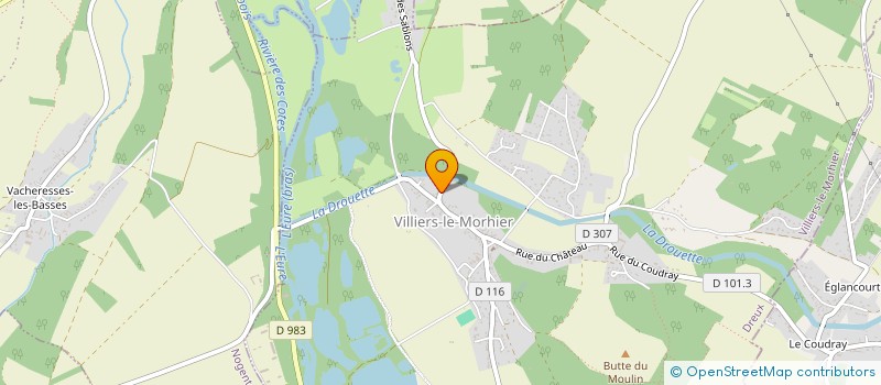 localisation de l'entreprise SCI DOMAINE DE STALACTITE à VILLIERS-LE-MORHIER