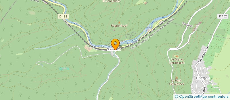 localisation de l'entreprise SCI DOMAINE DE STAMBACH  HAEGEN