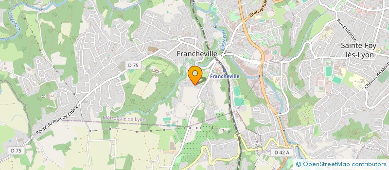 localisation de l'entreprise SCI DOMAINE DE TAYSSE  FRANCHEVILLE