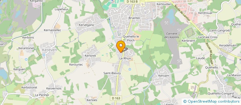 localisation de l'entreprise SCI DOMAINE DES ECUREUILS à PLOEMEUR