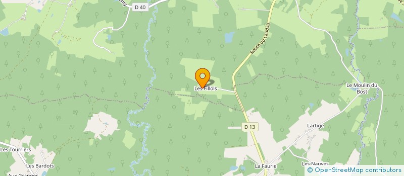 localisation de l'entreprise SCI DOMAINE DES FILHOLS  SAINT-MICHEL-DE-DOUBLE