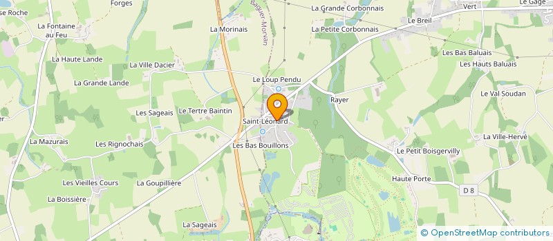 localisation de l'entreprise SCI DOMAINE DES LACS  EPINIAC