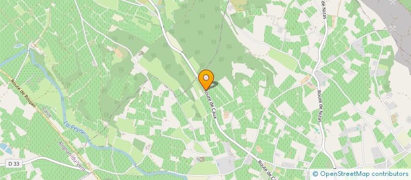 localisation de l'entreprise SCI DOMAINE DES MOULIERES  PEZENAS