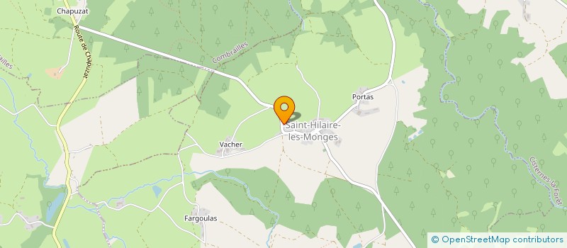 localisation de l'entreprise SCI DOMAINE DES PECHERIES  MONTEL-DE-GELAT