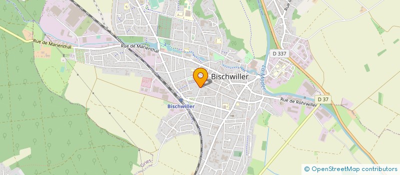 localisation de l'entreprise SCI DOMAINE DES PRES  BISCHWILLER