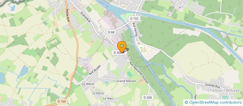 localisation de l'entreprise SCI DOMAINE DU BEAUREGARD DE RENONCOURT  MORTAGNE-DU-NORD