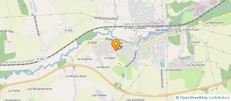 localisation de l'entreprise SCI DOMAINE DU BEL AMOUR à RAI