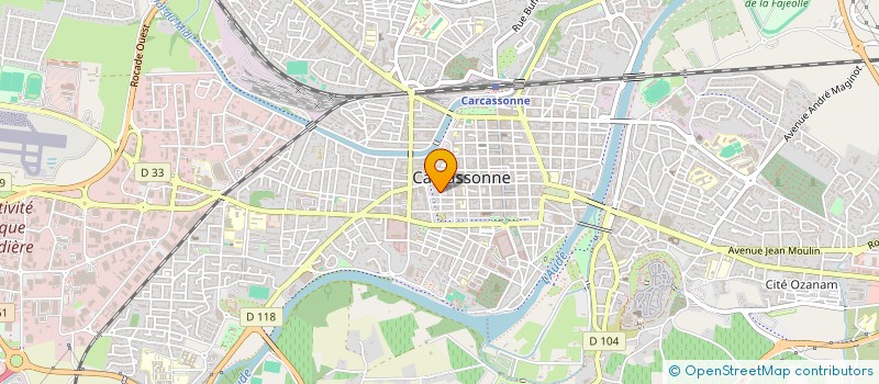 localisation de l'entreprise SCI DOMAINE DU CHAPITRE  CARCASSONNE