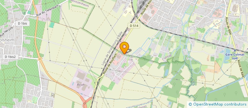 localisation de l'entreprise SCI DOMAINE DU FRESNOY  SALINS