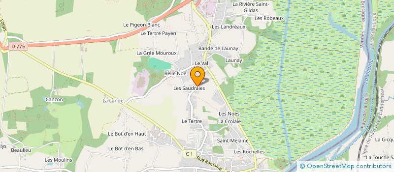 localisation de l'entreprise SCI DOMAINE DU GRENIT  CROZON