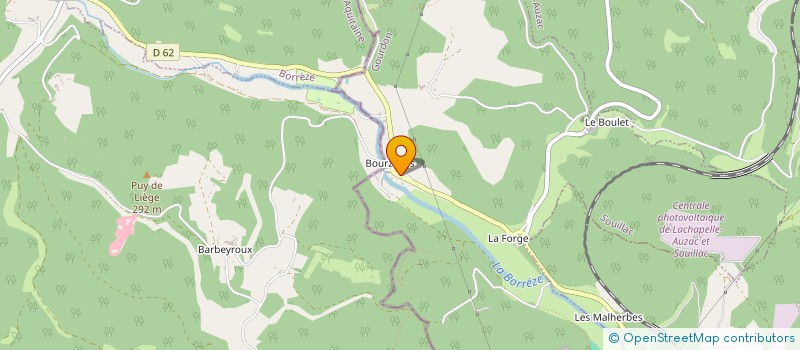 localisation de l'entreprise SCI DOMAINE DU JARDY ET BOUGAYROU REUNIS à LACAVE