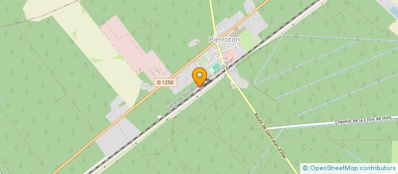 localisation de l'entreprise SCI DOMAINE DU LAPIN  CESTAS