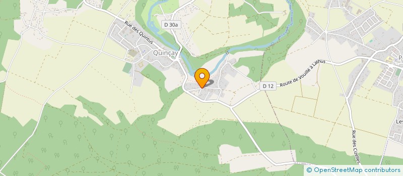 localisation de l'entreprise SCI DOMAINE DU LUTH  QUINCAY