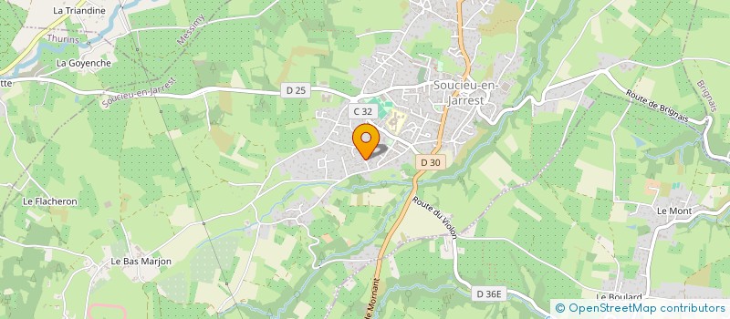 localisation de l'entreprise SCI DOMAINE DU MONTHUS  MESSIMY