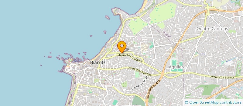localisation de l'entreprise SCI DOMAINE DU PARC à BIARRITZ