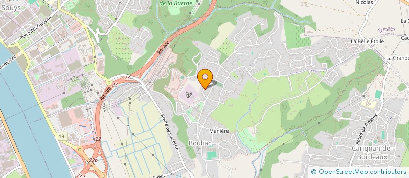 localisation de l'entreprise SCI DOMAINE DU PHENIX  FLOIRAC