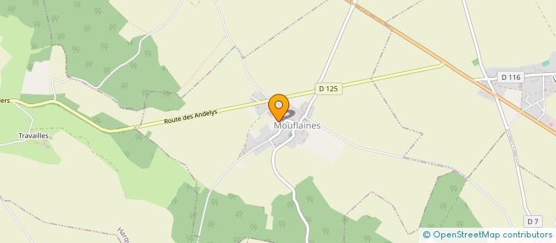 localisation de l'entreprise SCI DOMAINE FRANCK HARDY  VEXIN-SUR-EPTE