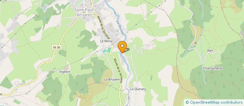 localisation de l'entreprise SCI DOMAINE LAMARQUISE  SAINT-PAUL-EN-JAREZ