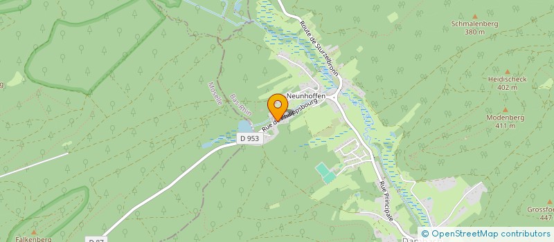 localisation de l'entreprise SCI DOMAINE LEDY  DAMBACH