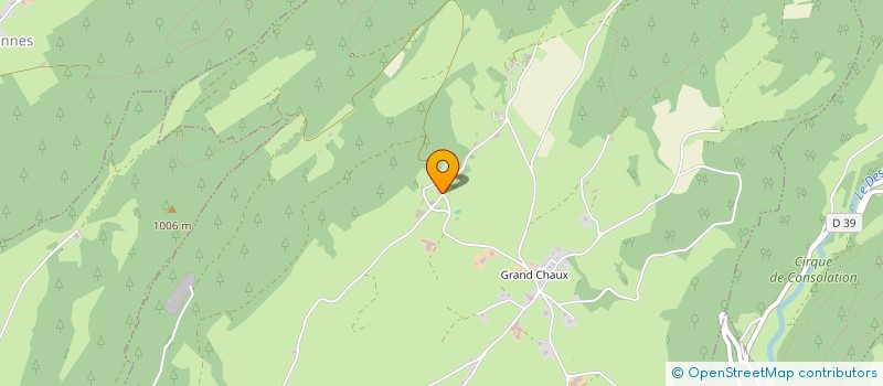 localisation de l'entreprise SCI DOMAINE LES CHEVAUX  VENNES