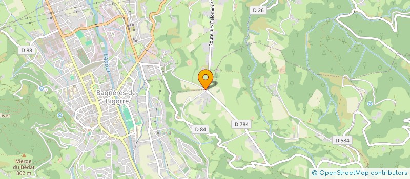 localisation de l'entreprise SCI DOMAINE LES CINQ A  ASTUGUE