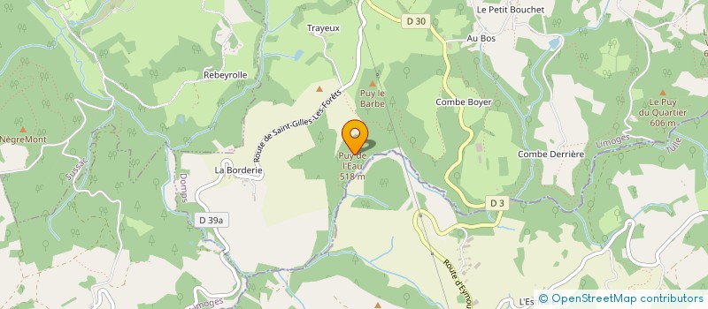 localisation de l'entreprise SCI DOMAINE PUYMAURY  AUGNE