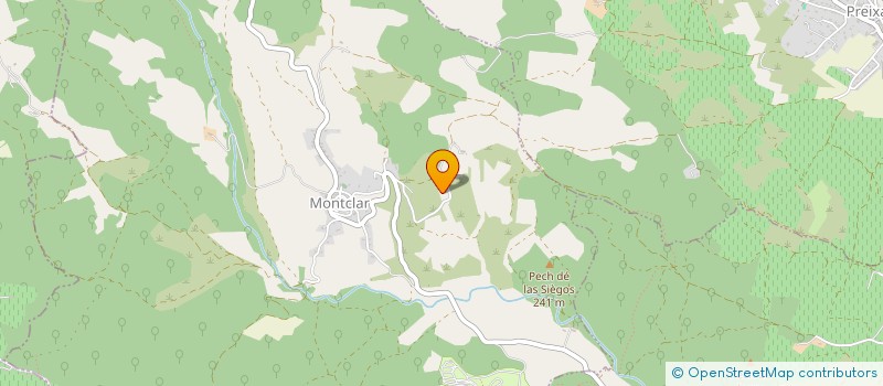 localisation de l'entreprise SCI DOMAINE ST ANDRE  MONTCLAR