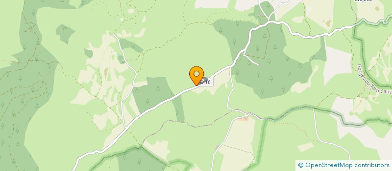 localisation de l'entreprise SCI DOMAINES DU SUD  MASSEGROS CAUSSES GORGES