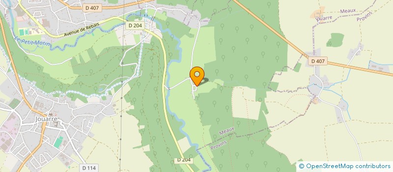 localisation de l'entreprise SCI DOMAL  JOUARRE