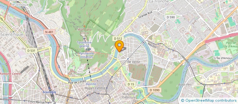 localisation de l'entreprise SCI DOMALP à SEYSSINS