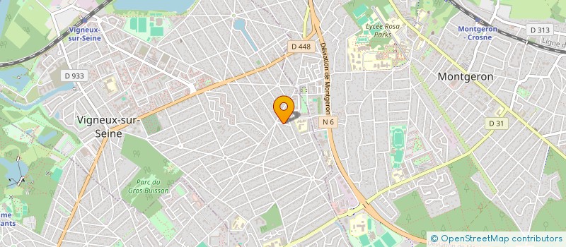 localisation de l'entreprise SCI DOMAN LES PEUPLIERS à VIGNEUX-SUR-SEINE