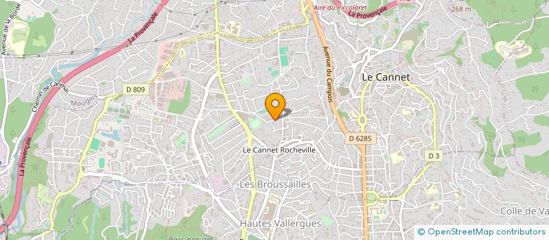 localisation de l'entreprise SCI DOMANI à LE CANNET