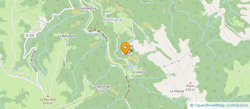 localisation de l'entreprise SCI DOMANI  CONQUES-EN-ROUERGUE
