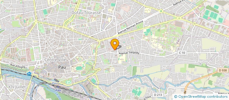 localisation de l'entreprise SCI DOMANI à PAU