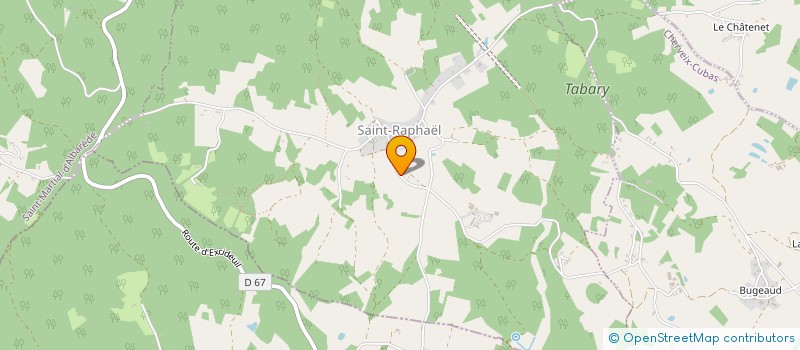 localisation de l'entreprise SCI DOMANJE  SAINT-RAPHAEL