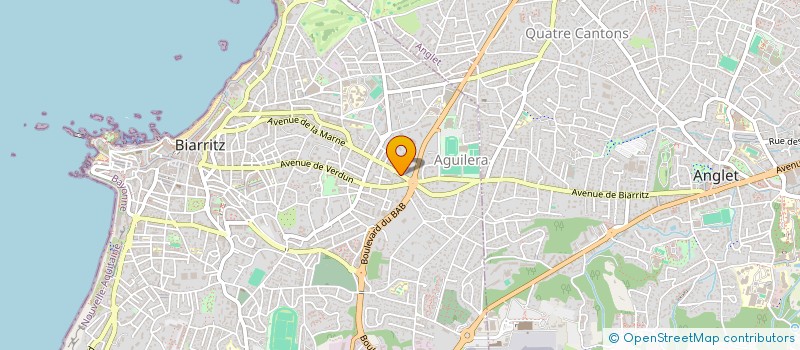 localisation de l'entreprise SCI DOMANNA à BIARRITZ
