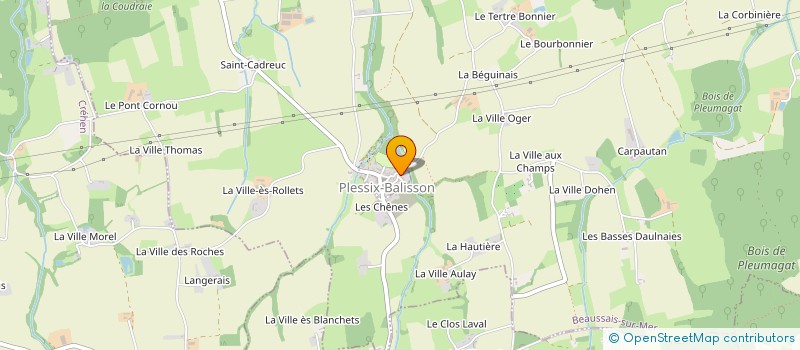 localisation de l'entreprise SCI DOMAO  BEAUSSAIS-SUR-MER