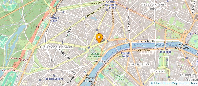 localisation de l'entreprise SCI DOMARIE  PARIS