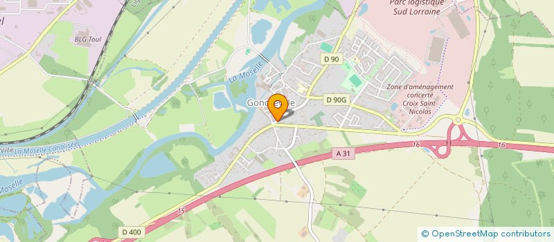 localisation de l'entreprise SCI DOMAS  GONDREVILLE