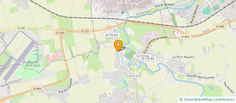 localisation de l'entreprise SCI DOMAT  LESTREM