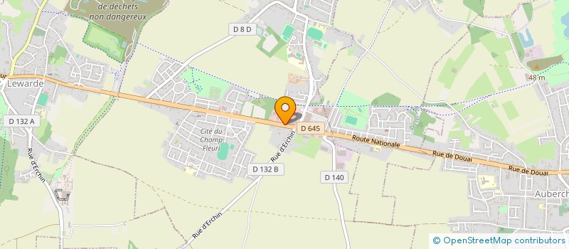 localisation de l'entreprise SCI DOMCRI  MASNY